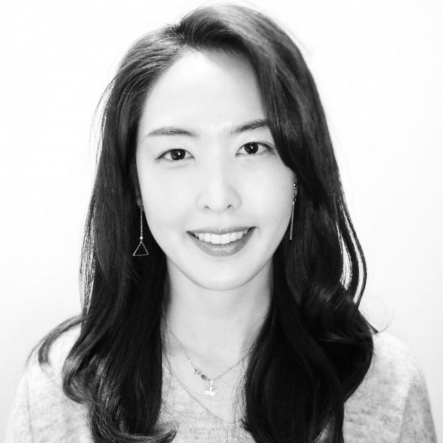 Black-and-white headshot of Ha-Na Shim