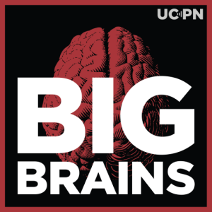 UChicago News - Big Brains Podcast Logo